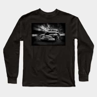 1947 - Chevrolet, black white - 02 Long Sleeve T-Shirt